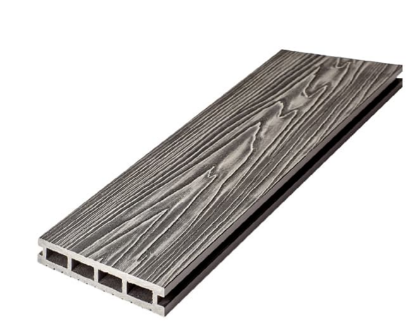 Террасная доска дпк WPC-Floor Чёрный