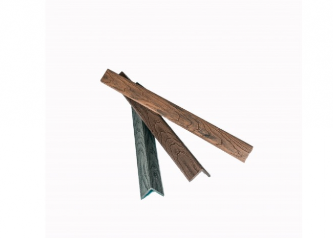 Уголок из ДПК TimberTex кофе тиснение